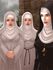The poor gurl was sent to a convent by her father