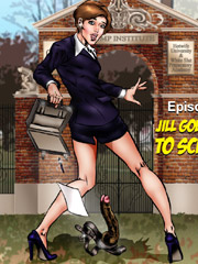 Dirty sluts adore suck and fuck with big black toon cocks