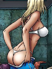 C'mon slave! fuck back or i squash this fat knockers of yours!
