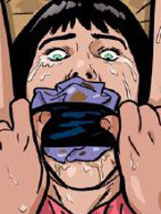 You peed on yourself, uh? oh yeah.. you did.. you taste so good!