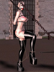 Slave girls get fucked while eating!