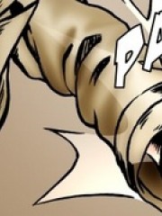 Black guy dominates mature bitch in cartoon porn