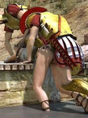 Roman legionnaires fuck all their captives, in every hole!