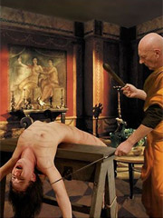 Roman noble citizens like to listen to slave's screaming!